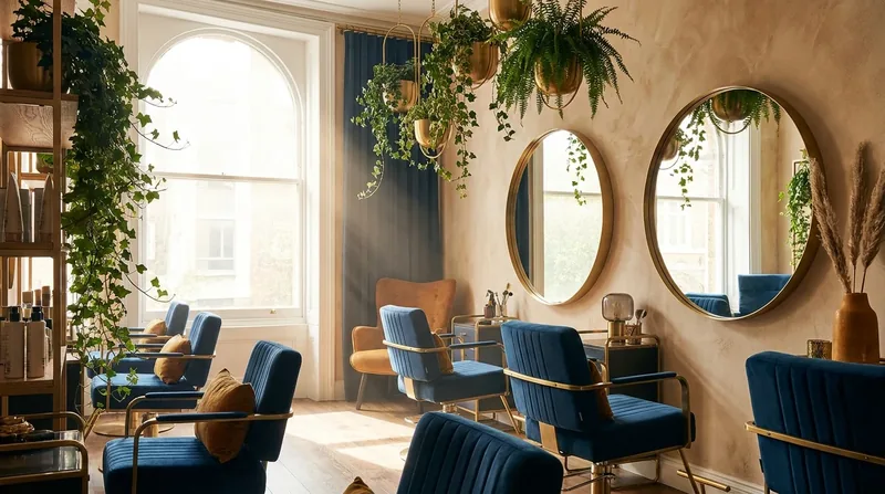 Bright salon interior with styling chairs, How to Start an Esthetics or Skin Care Business in Ohio