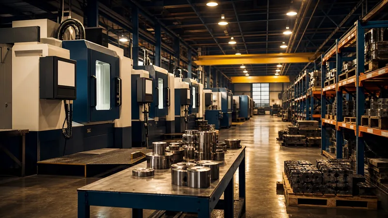 Machine shop floor with CNC equipment, How to Start a Manufacturing or Machine Shop Business in Ohio