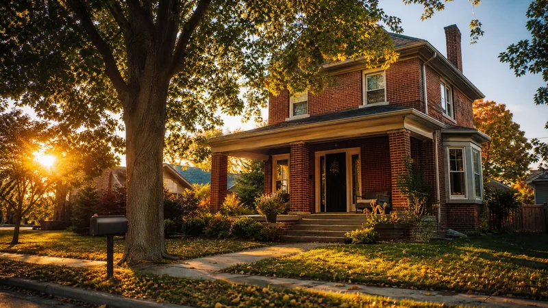 Brick Midwestern home with house keys on the step, How to Start a Property Management Company in Ohio